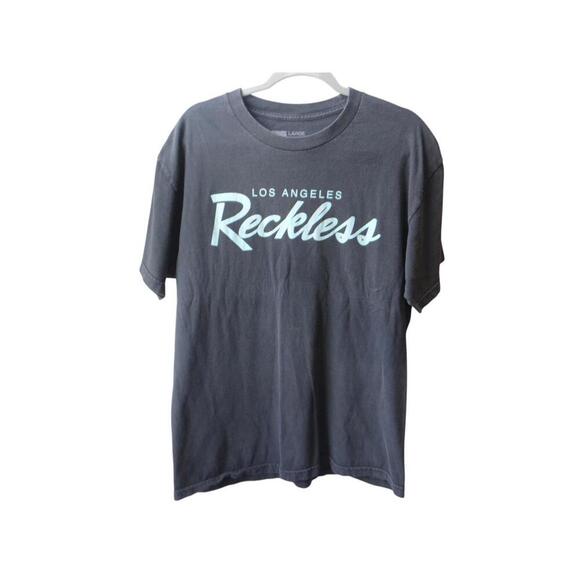 Los Angeles Reckless Graphic T-Shirt - Size Large - Picture 1 of 3